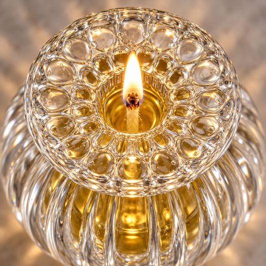Glass Diya