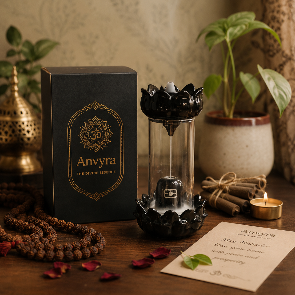 Shivling Dhoop Fountain | Incense Holder
