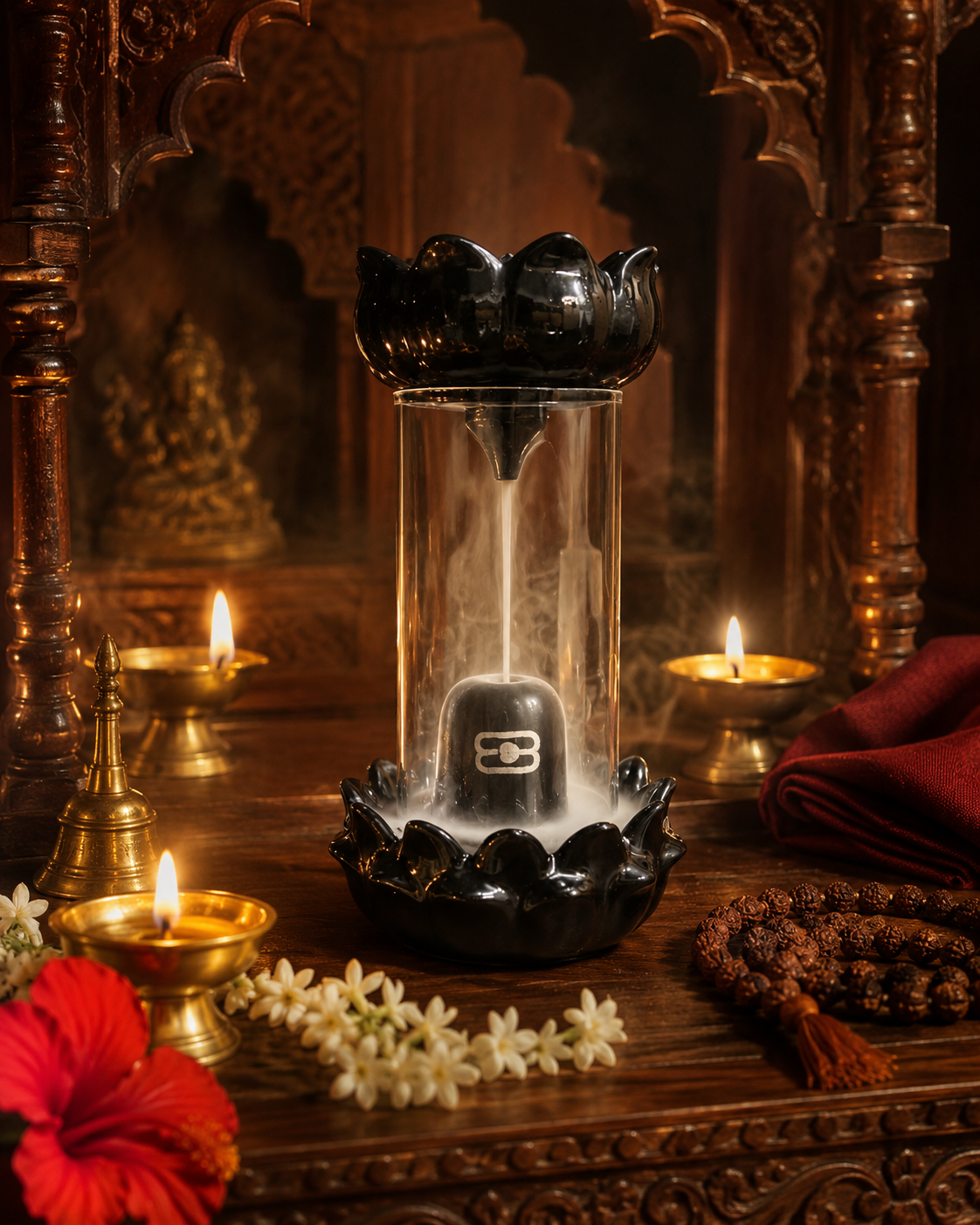 Shivling Dhoop Fountain | Incense Holder