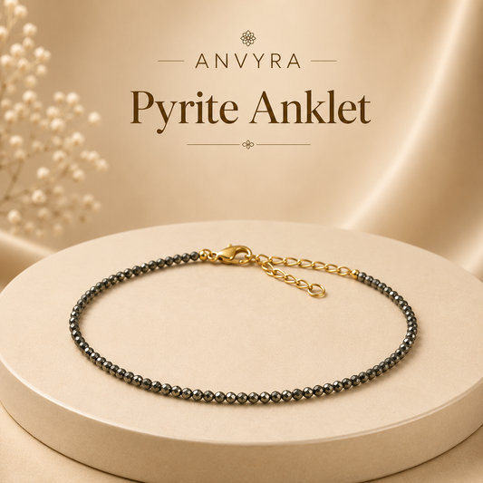 Pyrite Anklet