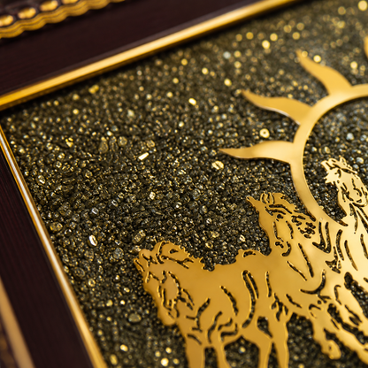 7 Horses Pyrite Frame