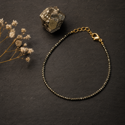Pyrite Anklet