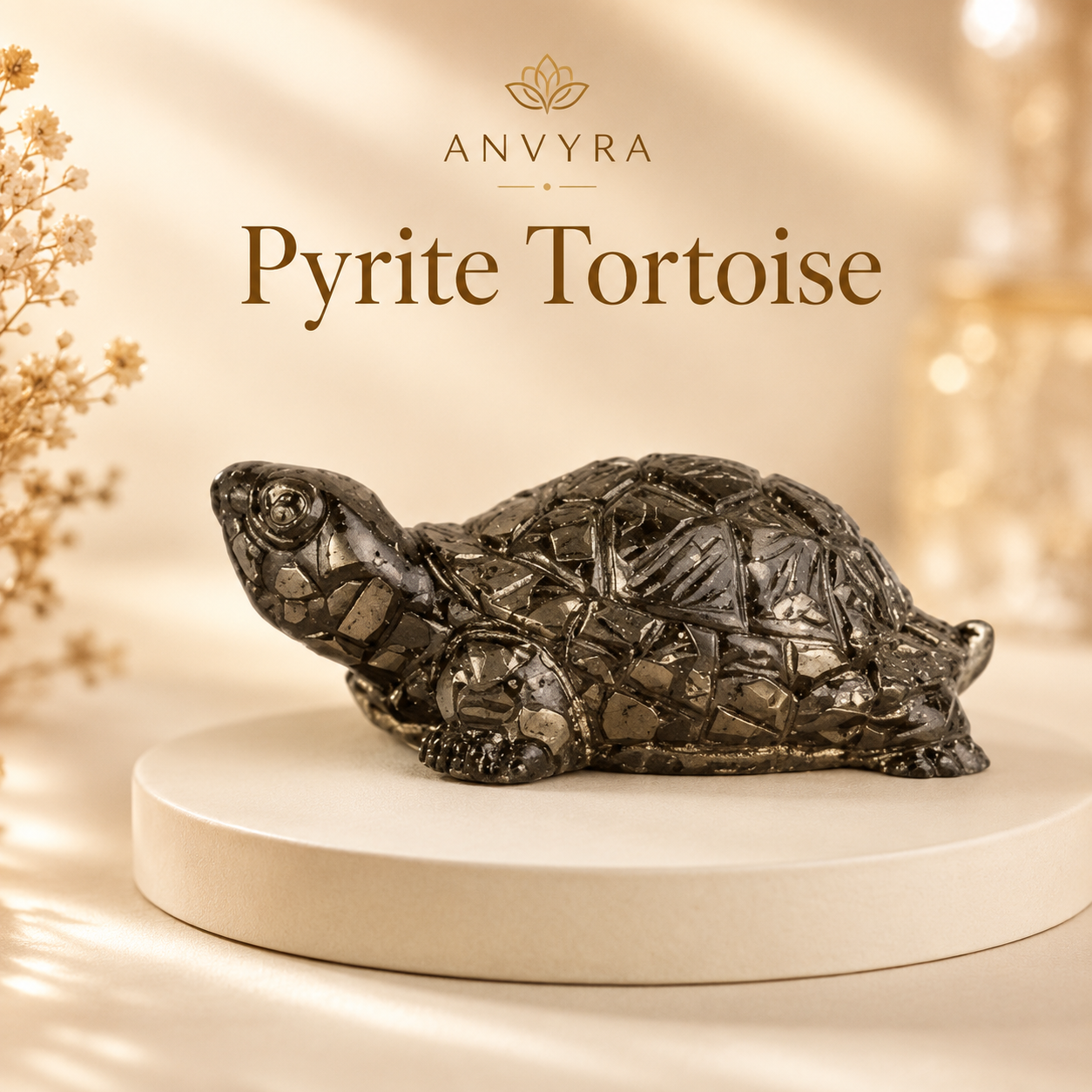 Pyrite Tortoise